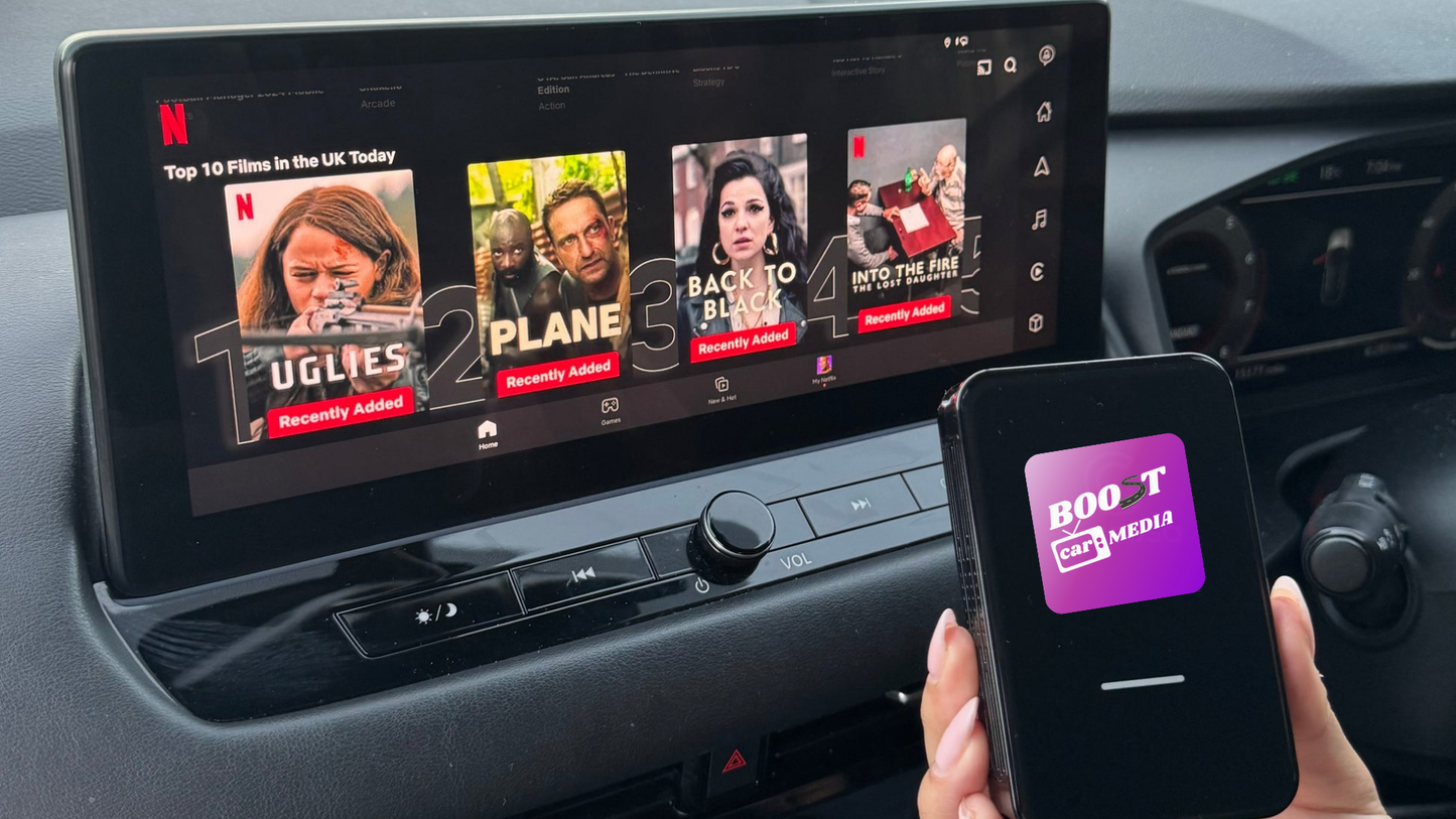 AI-Box Youtube et Netflix pour Peugeot